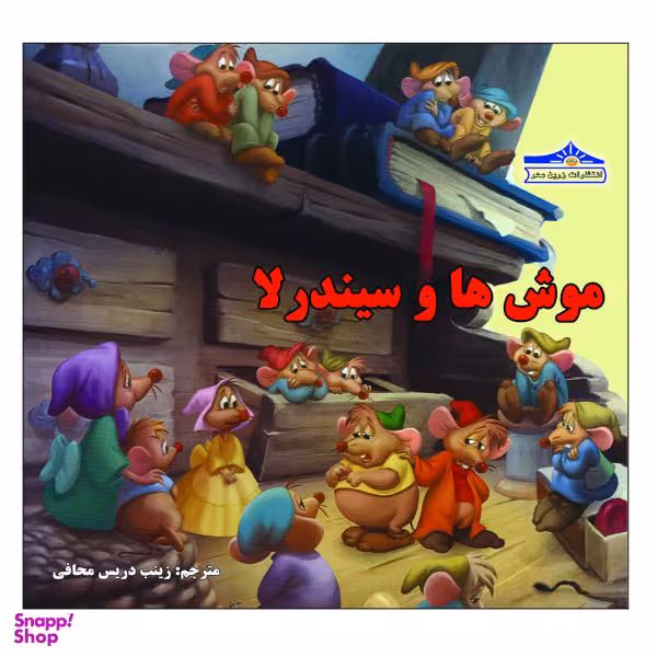 کتاب موشها و سیندرلا اثر زینب دریس محافی انتشارات زرین مهر