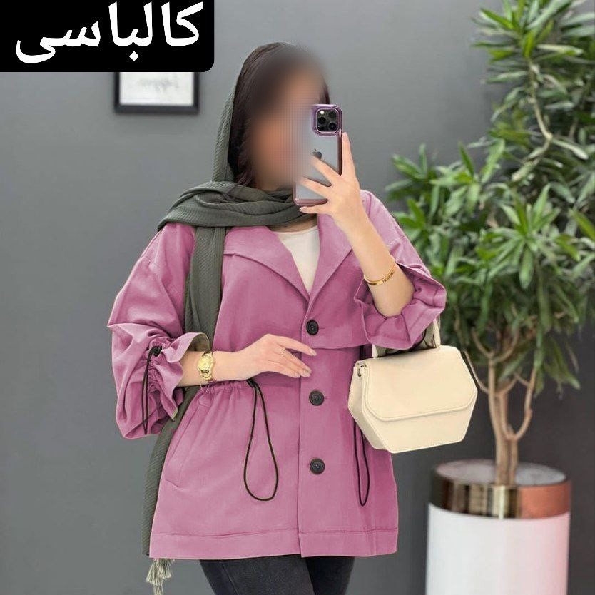 مانتو عروسکی سه دکمه
