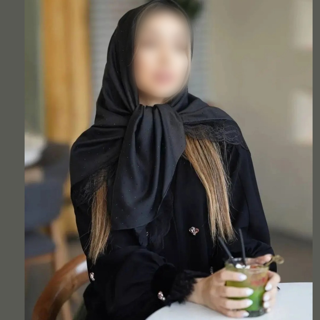 روسری نگین دار حاشیه دانتل