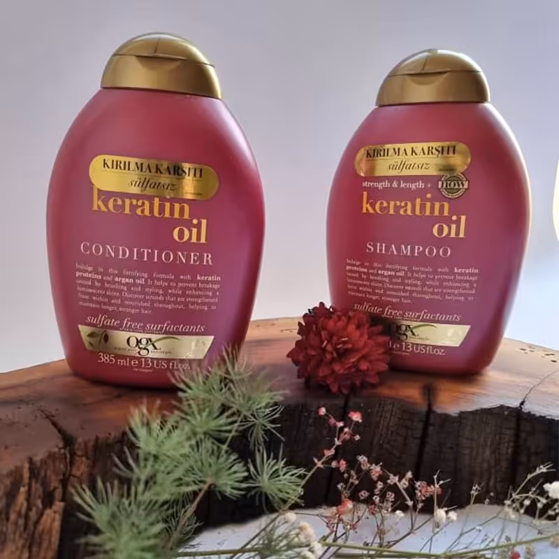 نرم کننده موی کراتین اوجی ایکسogxبدون سولفات 