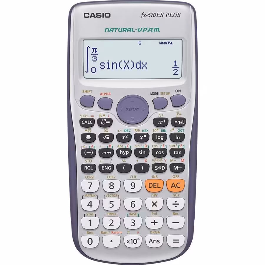 ماشین حساب مهندسی کاسیو مدل fx-570 ES PLUS