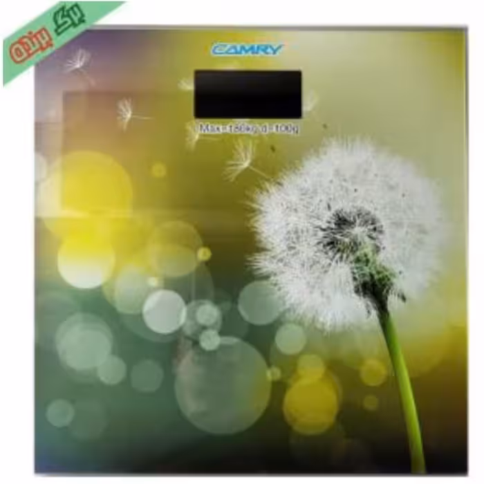 ترازو دیجیتال وزن کشی برند کمری camry طرح قاصدک