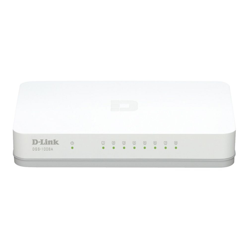 سوئیچ شبکه 8 پورت گیگابیت دی لینک DGS-1008A