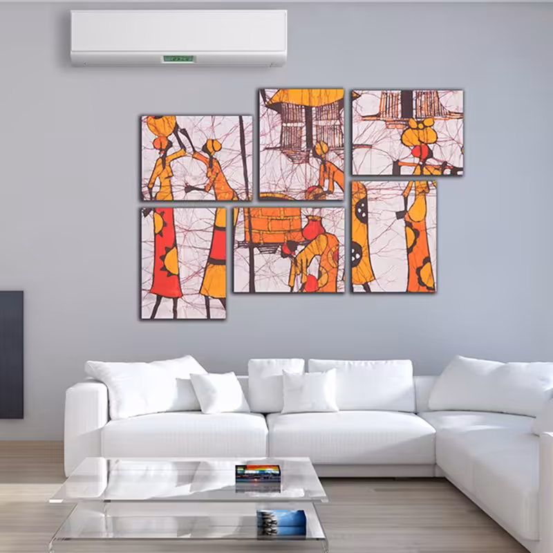 تابلو شاسی دکوراتیو آریکان کد TA7002 سایز 60x40