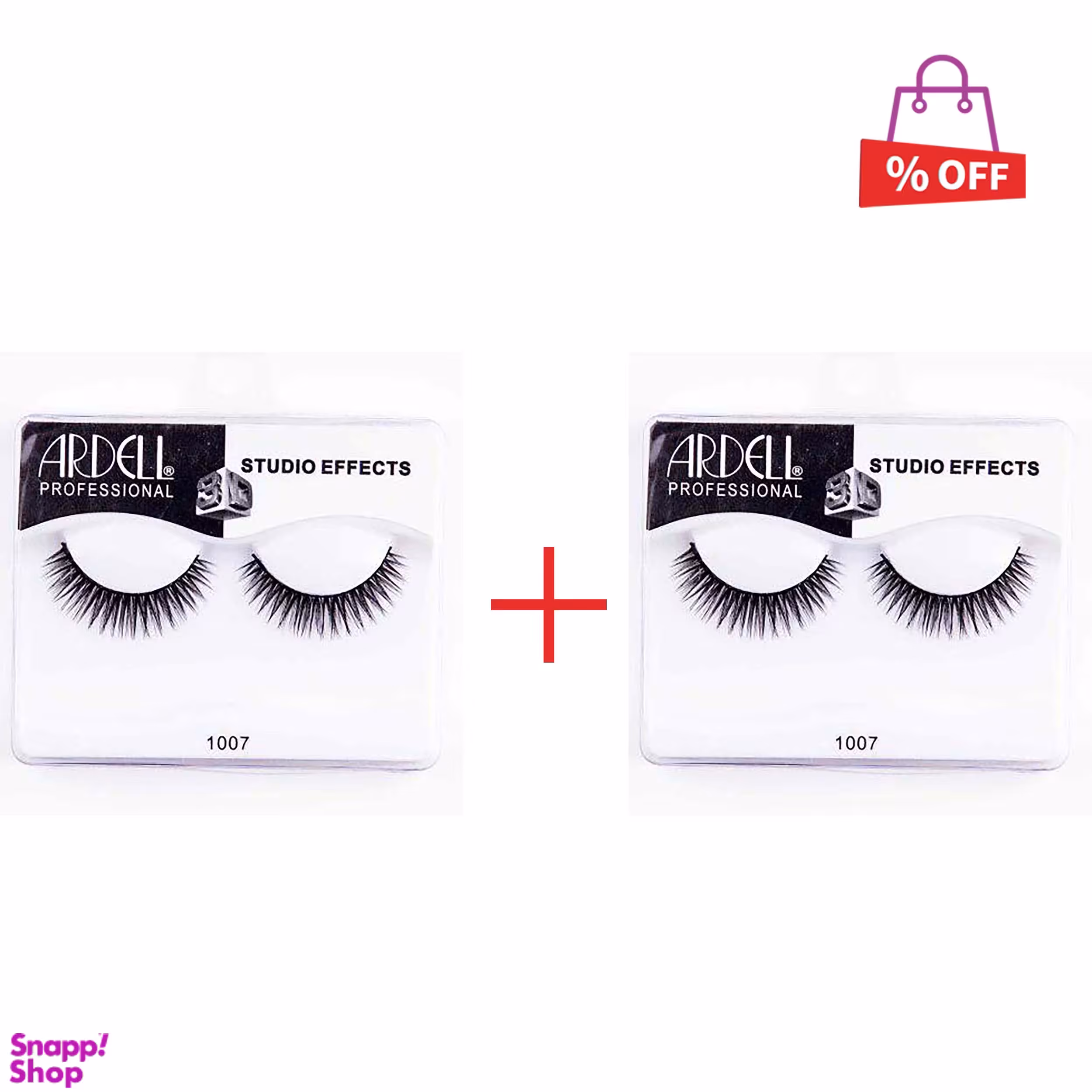 مژه آردل (Ardell) مدل 3D Studio Effect کد 1007 مجموعه 2 عددی