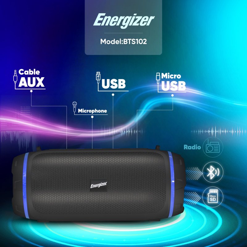اسپیکر energizer bts102