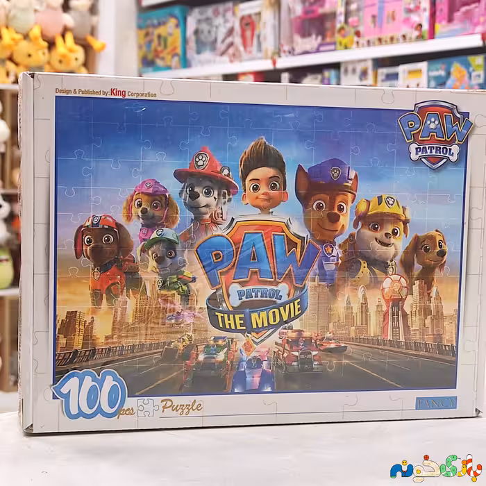 پازل فنسی طرح انیمیشن 100 قطعه 24 در 34 سانت