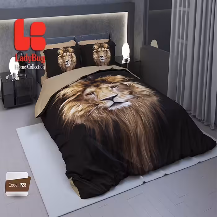 سرویس روتختی لیدی باگ LB کد P-28 دونفره 6 تکه 