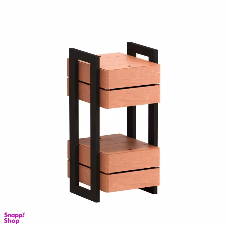 سبد سیب زمینی و پیاز پالت وود مدل C2