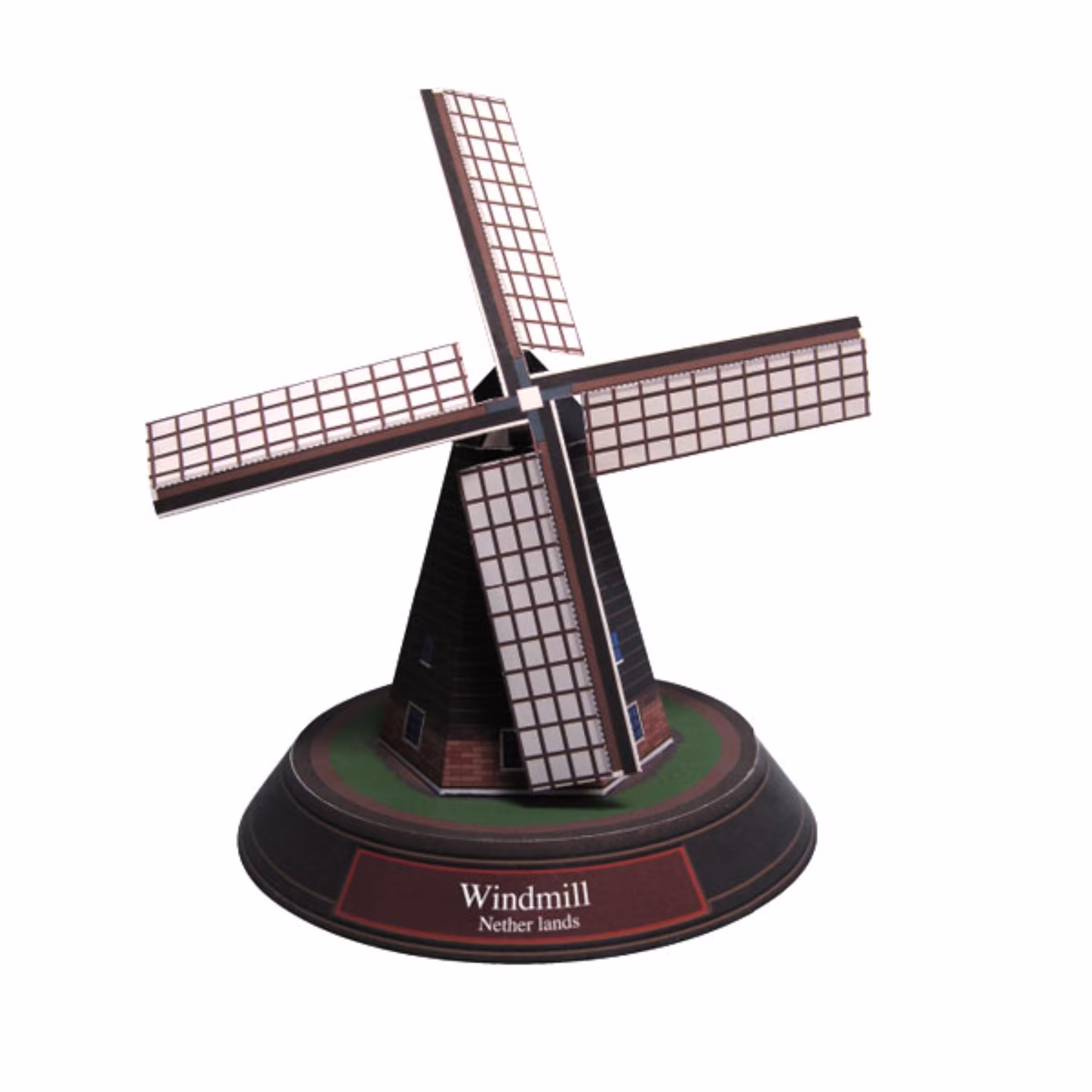 کاردستی ماکت مقوایی آسیاب بادی هلند