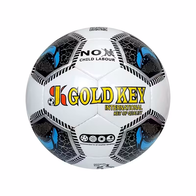 توپ فوتبال چهل تیکه چرمی گلدکی کد GKI1079