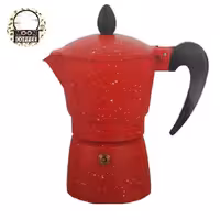 موکاپات رنگی برند رمانتیک هوم (3 کاپ) سوپاپ ایتالیایی رنگ قرمز