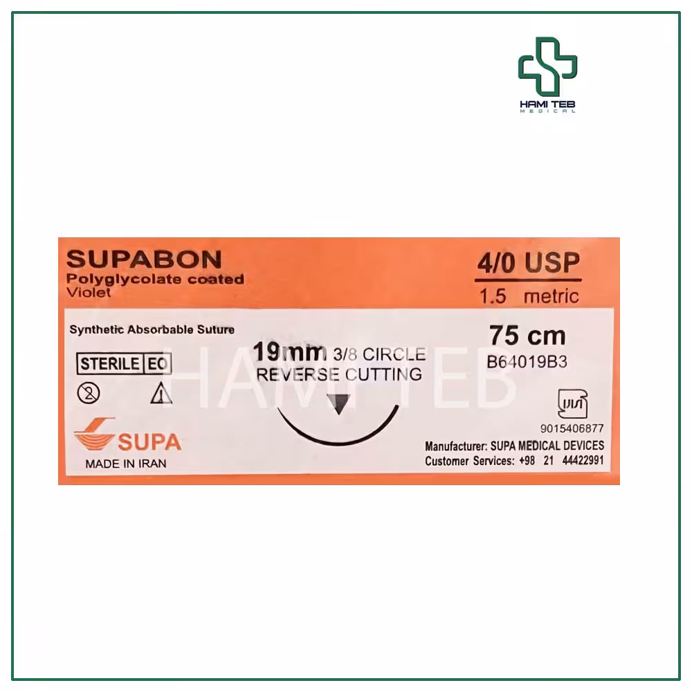 نخ جراحی ویکریل سوپا 4/0