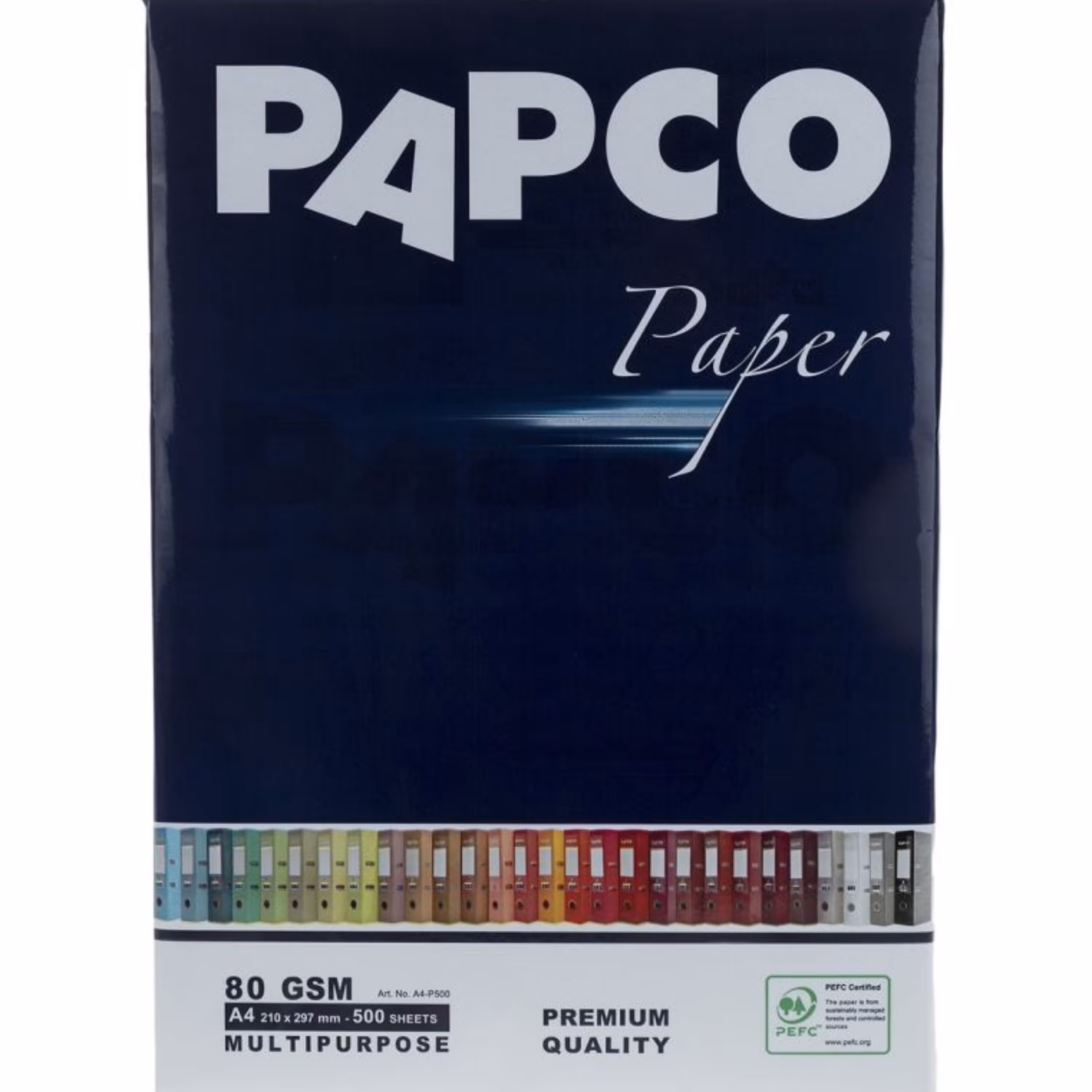 کاغذ  A4  پاپکو  80  گرمی بسته  500  عددی 