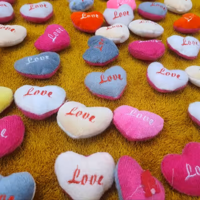 قلب کوچک مخمل