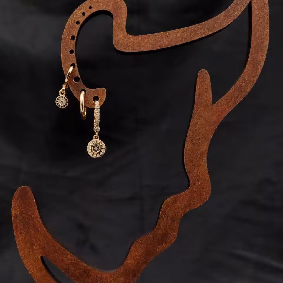 پک گوشواره 3 تایی برند YSX مدل 551