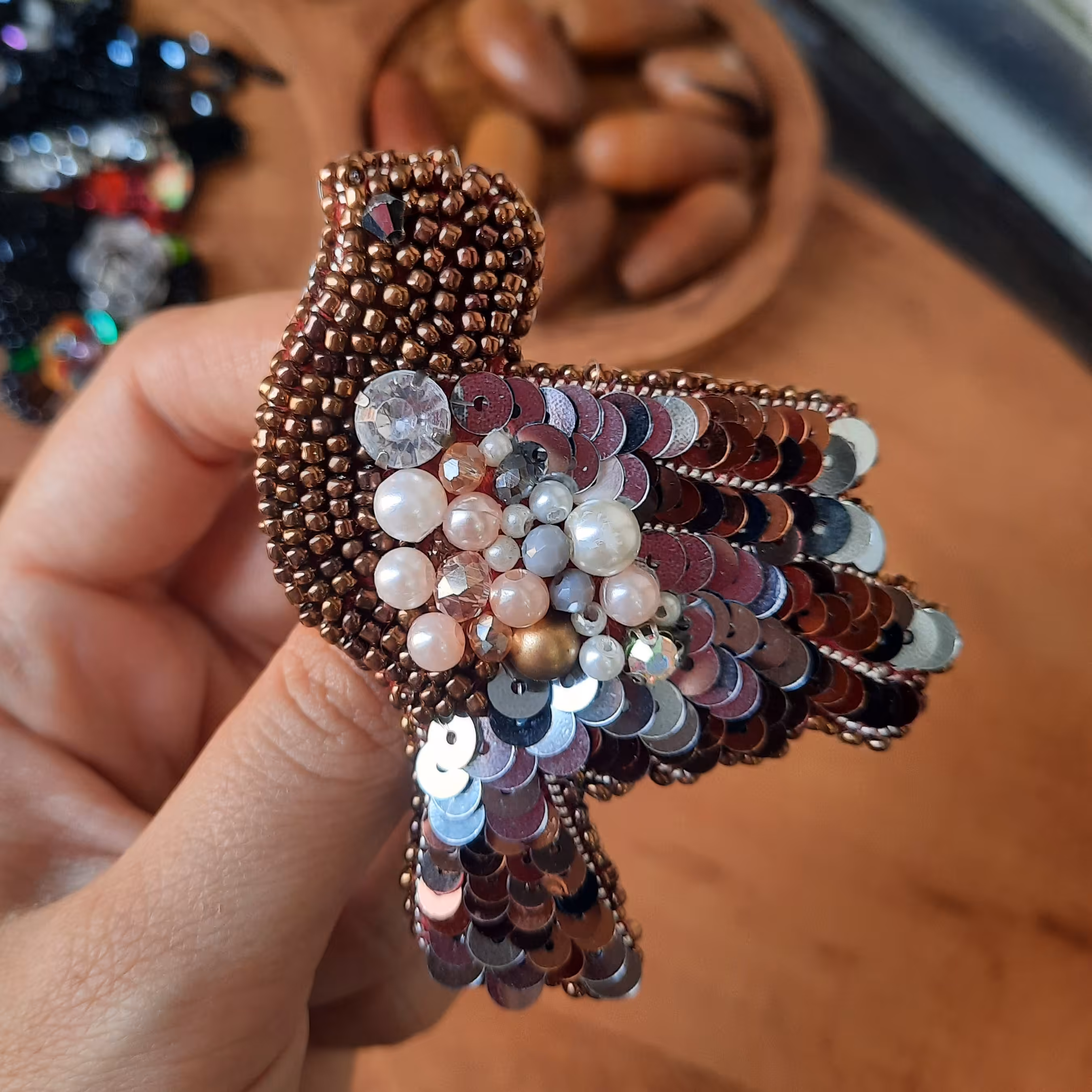 جواهردوزی پرنده