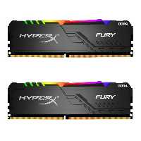 رم کینگستون HyperX FURY RGB 16GB 8GBx2 2666MHz CL16