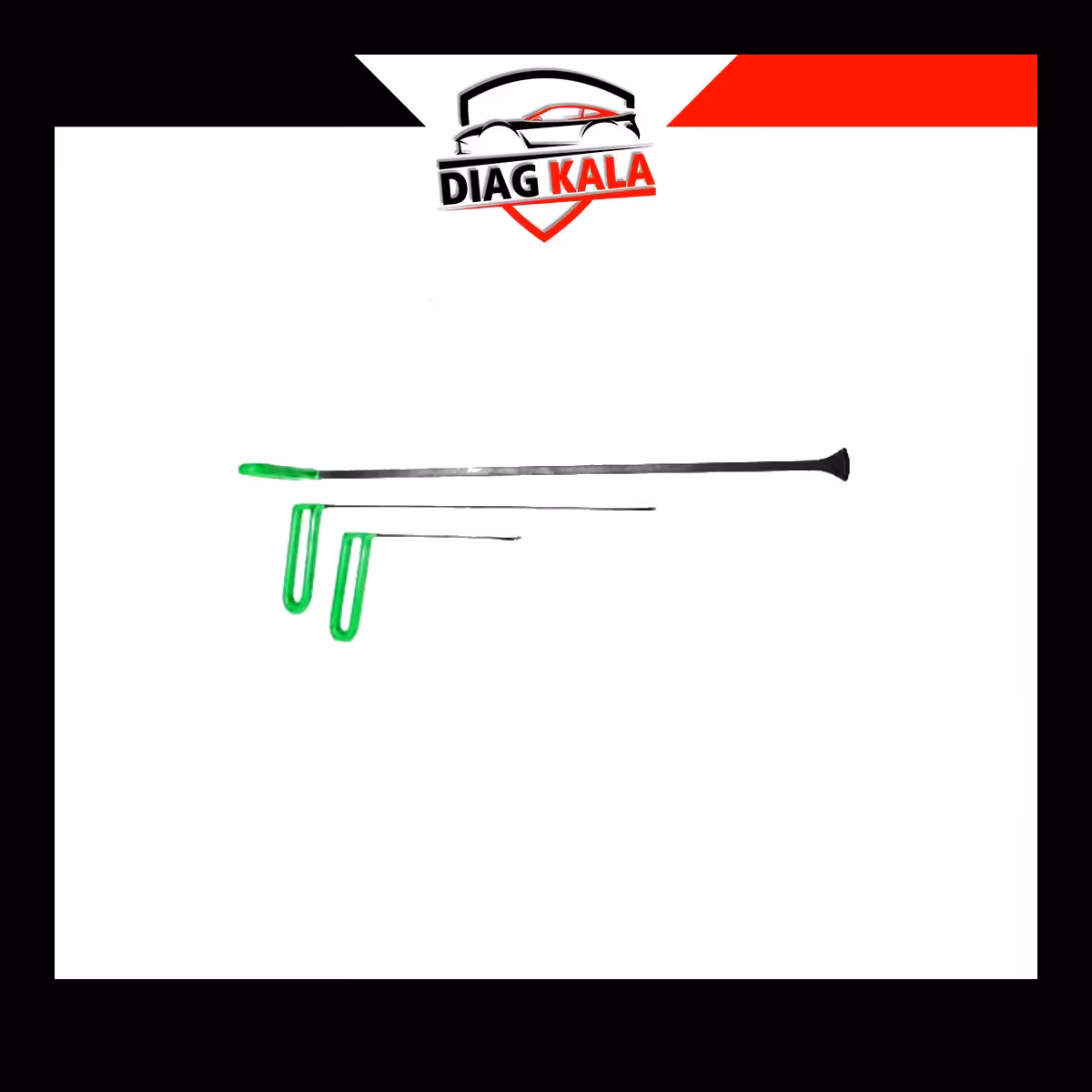 میله PDR صافکاری 3 عددی دم ماهی ترک طرح سوئدی