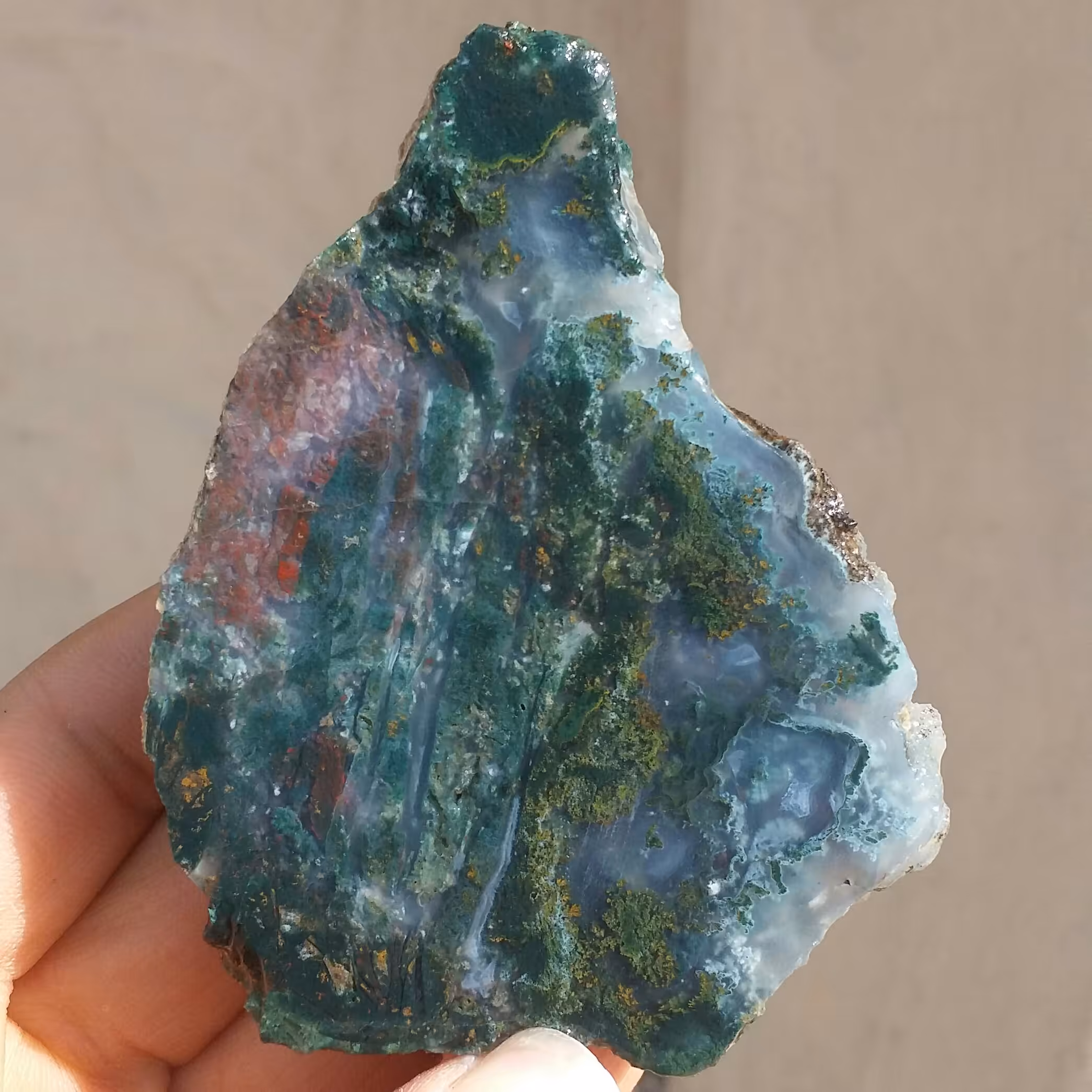 اسلایس سنگ راف عقیق منظره جلگه ای بینظیر 100در100 طبیعی شاهکار خلقت
تابلو نقاشی طبیعی
با قابلیت ساخت چند نگین کد 10264