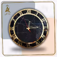 گالری آماندا ساعت دیواری رزینی قطر 35 طرح فرداد با قابلیت تغییر رنگ