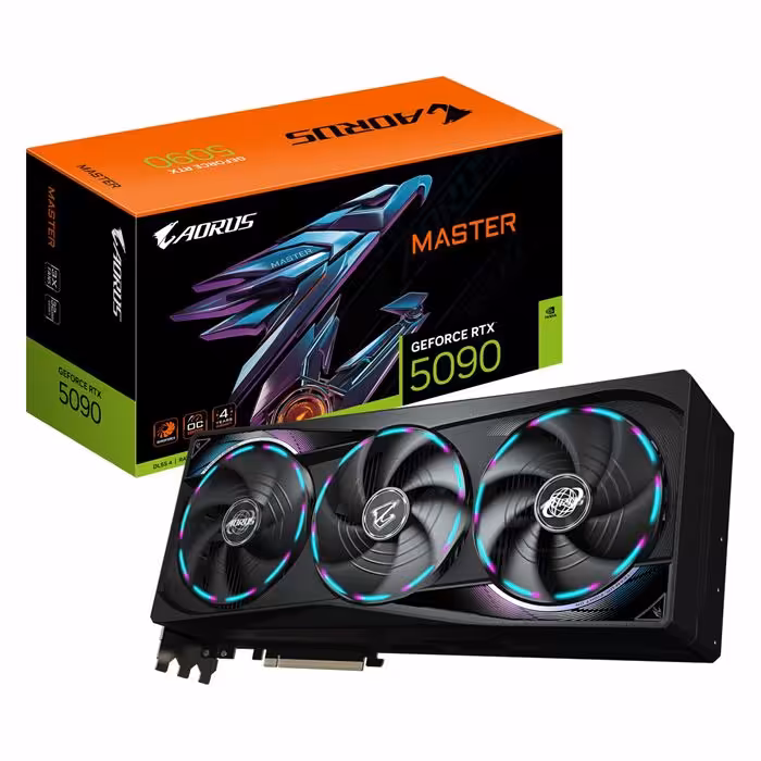 کارت گرافیک گیگابایت AORUS GeForce RTX 5090 MASTER 32GB
