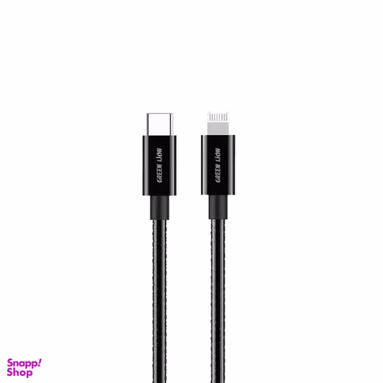 کابل دیتا Type-C به Lightning گرین لاین مدل GNSC2L20WSL طول 1 متر