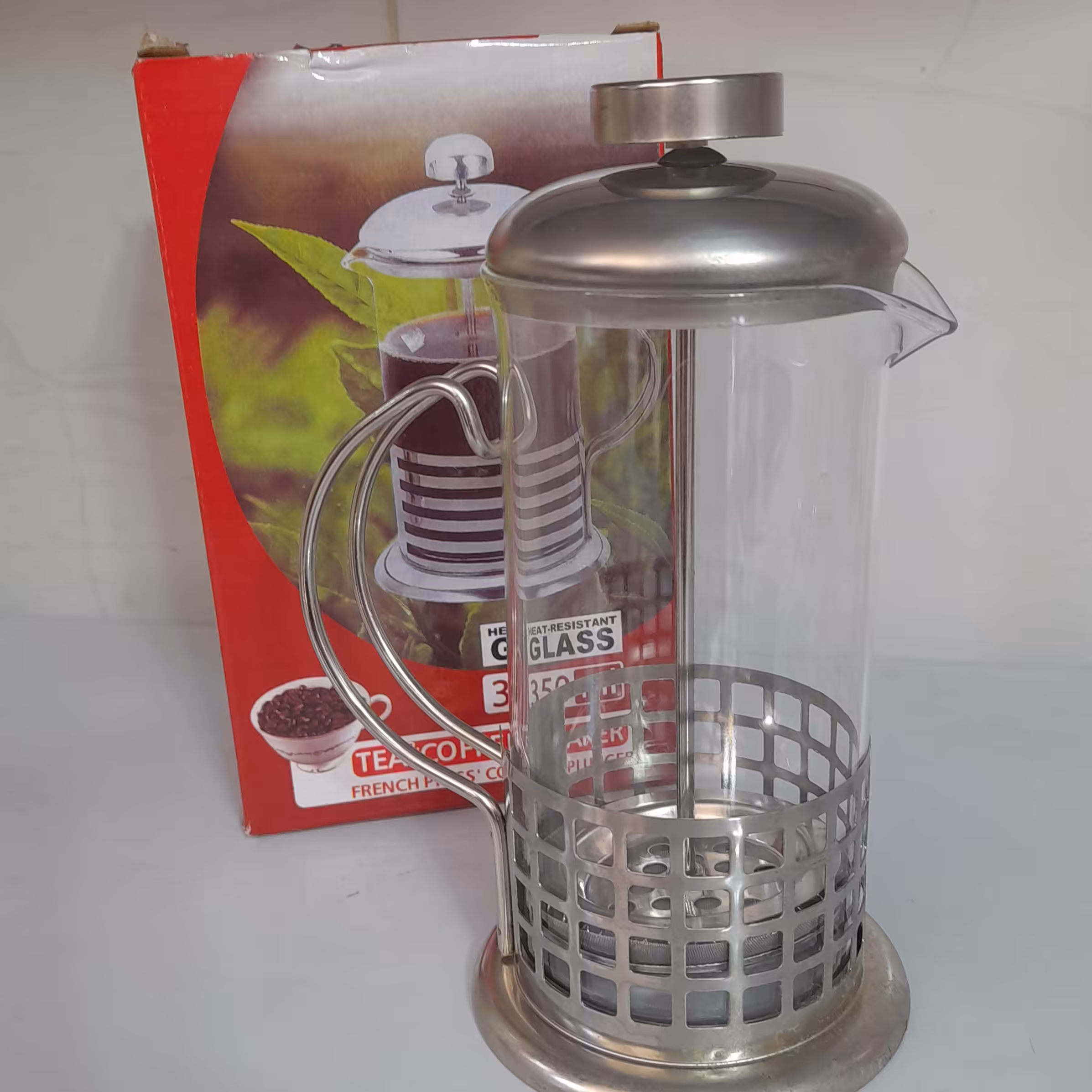 فرنچ پرس استیل 350ml