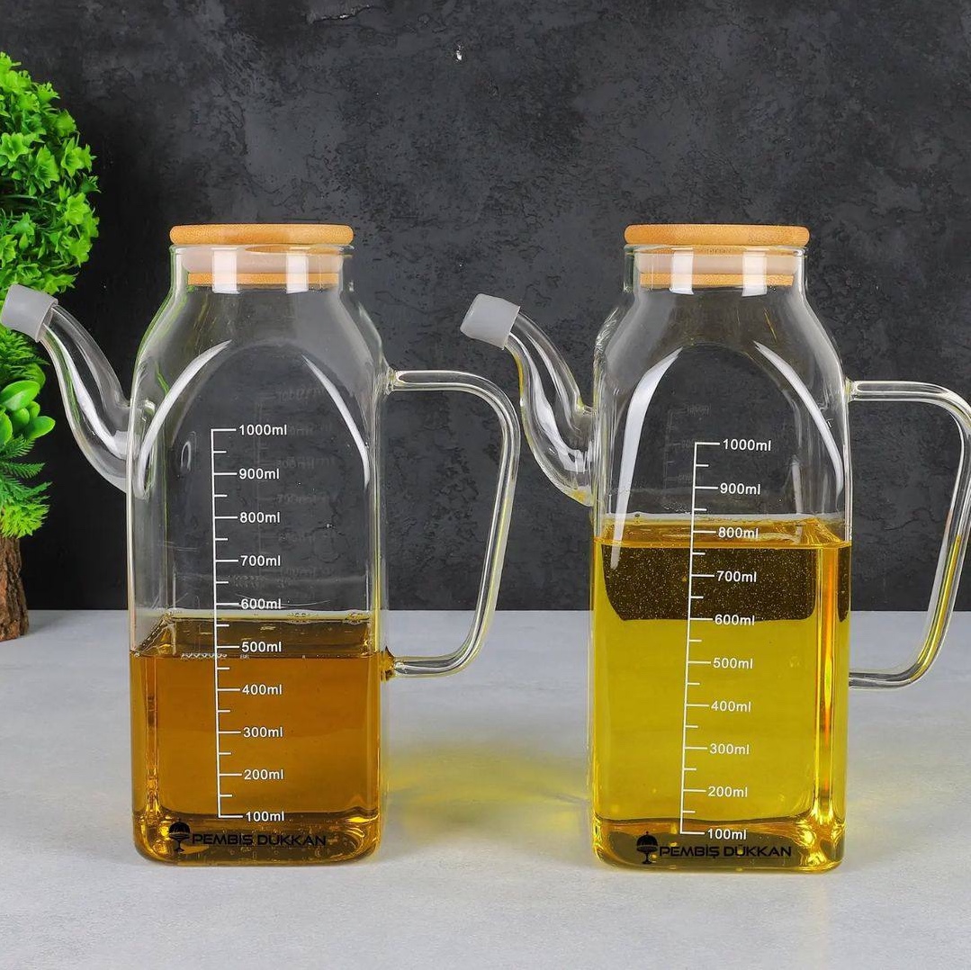 پارچ روغن پیرکس مربعی آنتی شوک هزارمیل