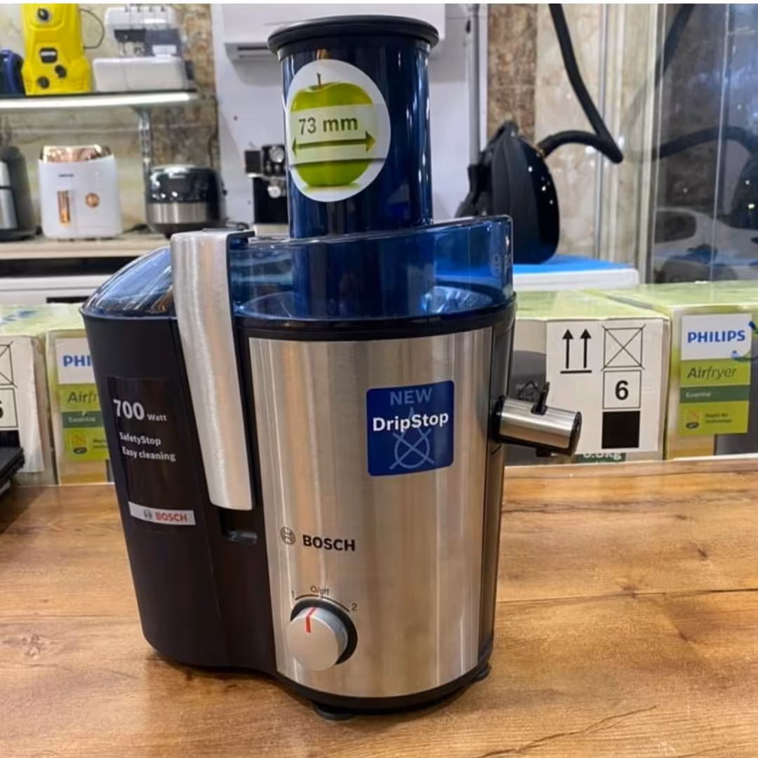 آبمیوه گیری بوش(ارسال رایگان)آب میوه گیری تک کاره بوش اصلی مدلMES3500. همراه با6ماه ضمانت فروشگاهی 