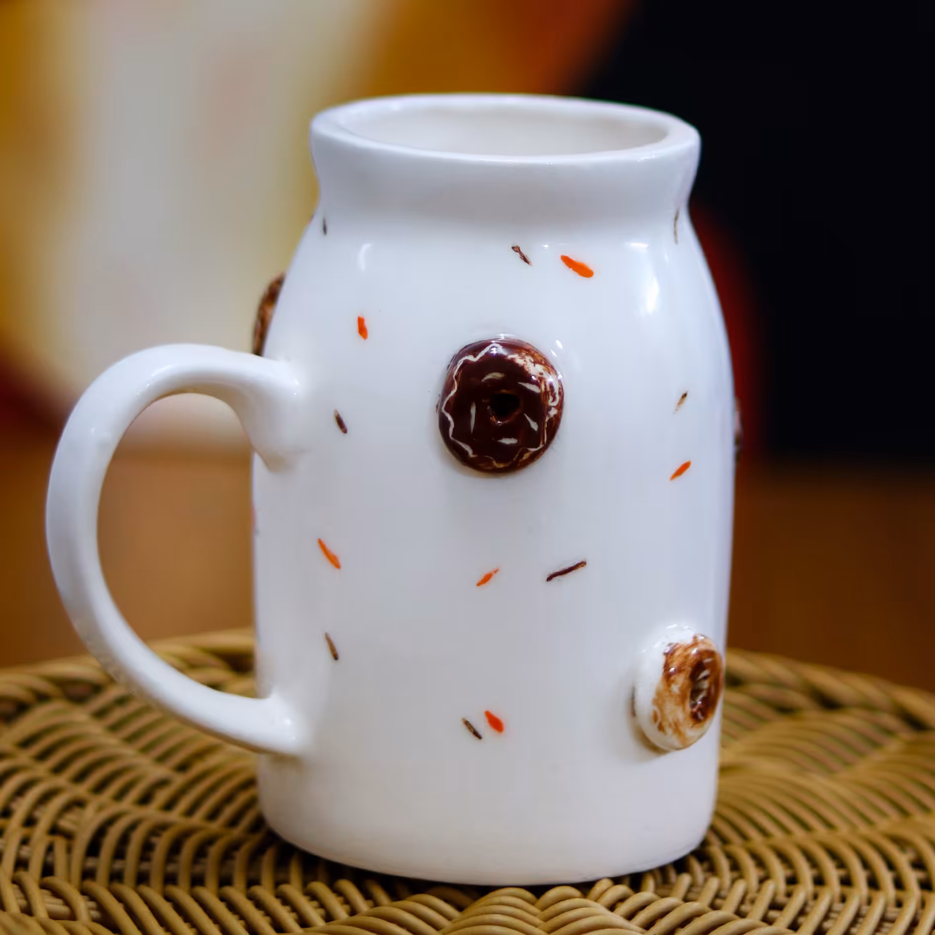 ماگ شیر طرح دونات