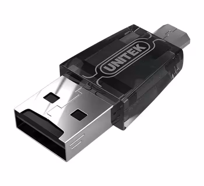 رم ریدر USB2.0 و micro USB یونیتک مدل Y-2212