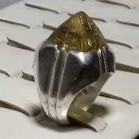 انگشتر فاخر گرانبها استاد مرحوم حاج حسین جدی 40 گرم