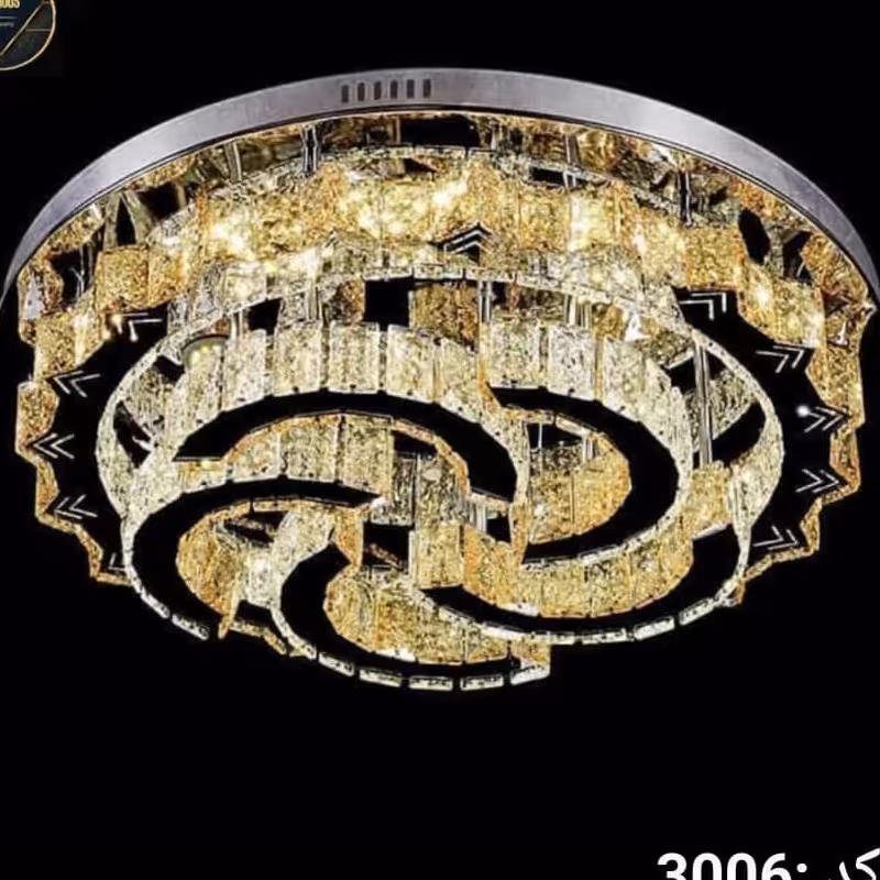 لوستر سقفی اس ام دی مدل کمان