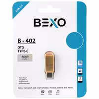 فلش 64GB Bexo B-402 USB 3.0 Type-C با گارانتی مادام العمر