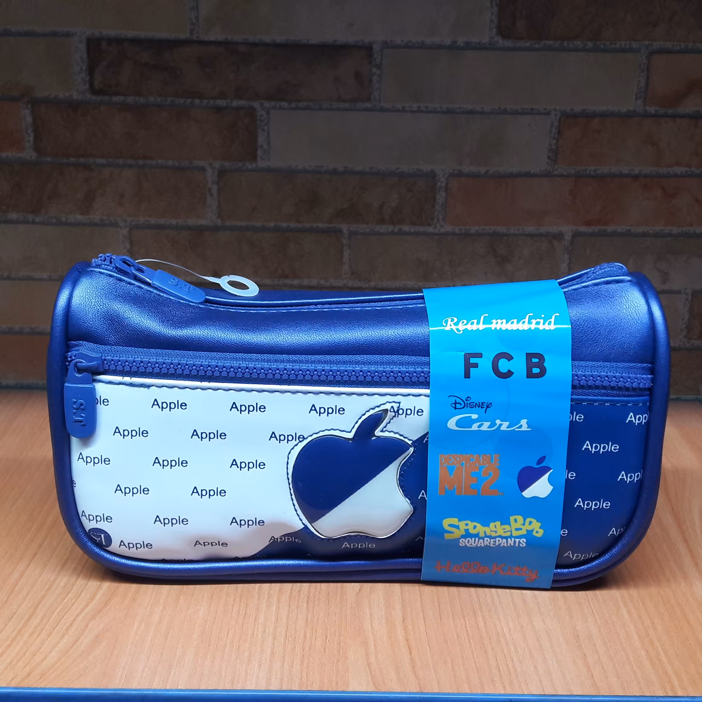 جامدادی طرح اپل دو زیپ بزرگ 