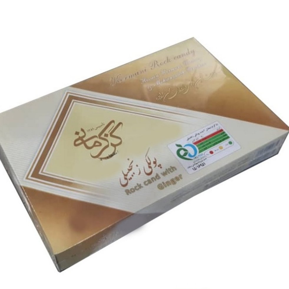 پولکی زنجبیلی کرمانی بسته 450 گرمی