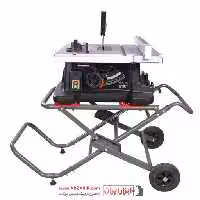 اره میزی 250 میلیمتر به همراه پایه تاشو و تیغ چوب مجیک مدل 72558EF