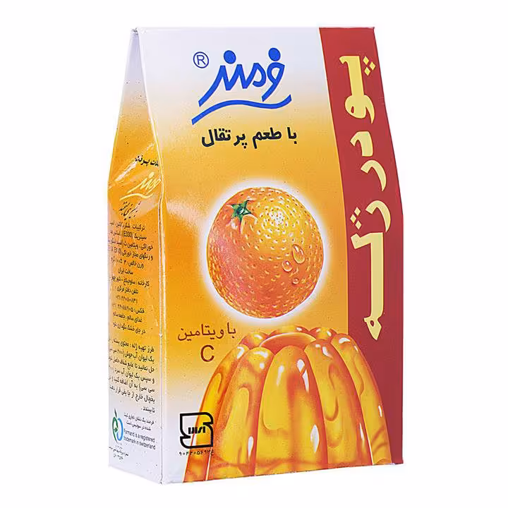 پودر ژله فرمند با طعم پرتقال
