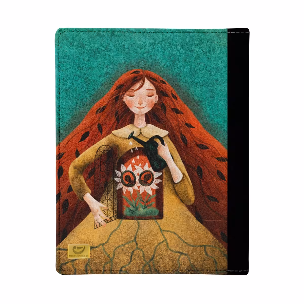 کلاسور طرح دختر آفتابگردان کد trm219