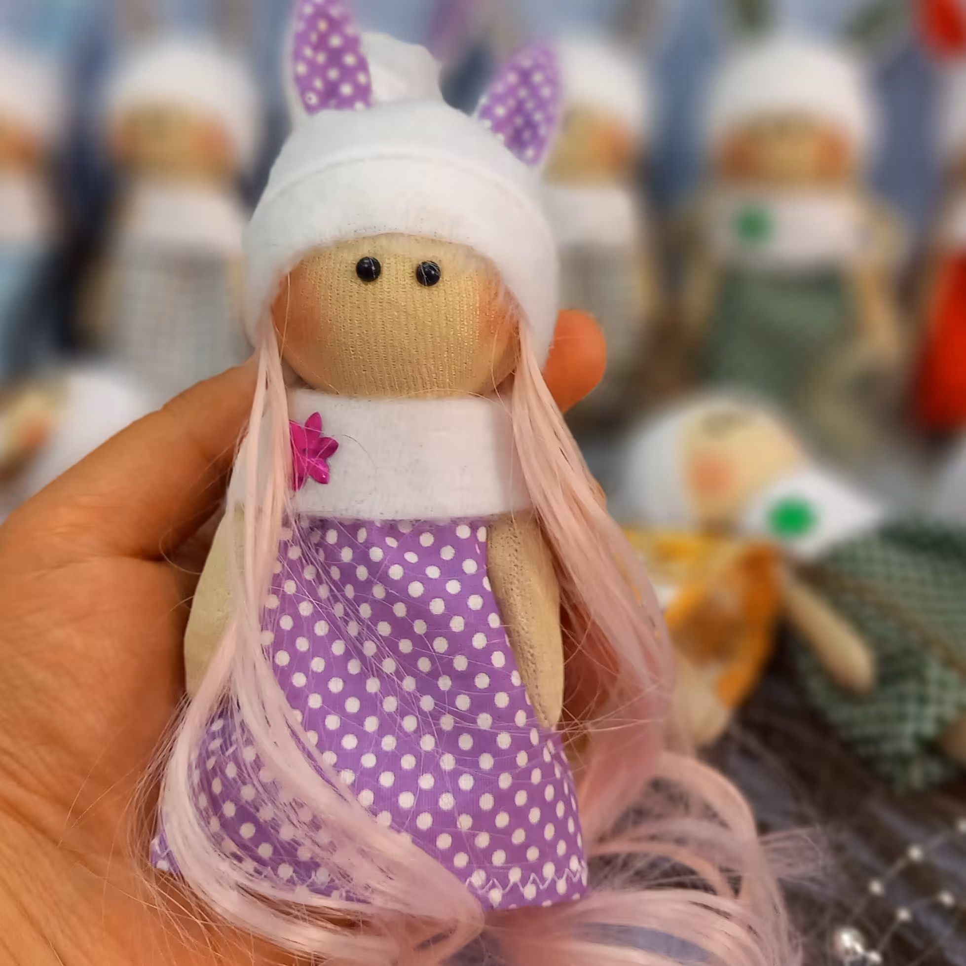 عروسک  کلاه خرگوشی