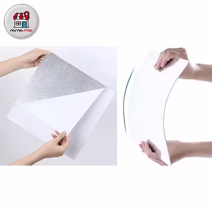 آینه نشکن چسب دار مربع 20×20
