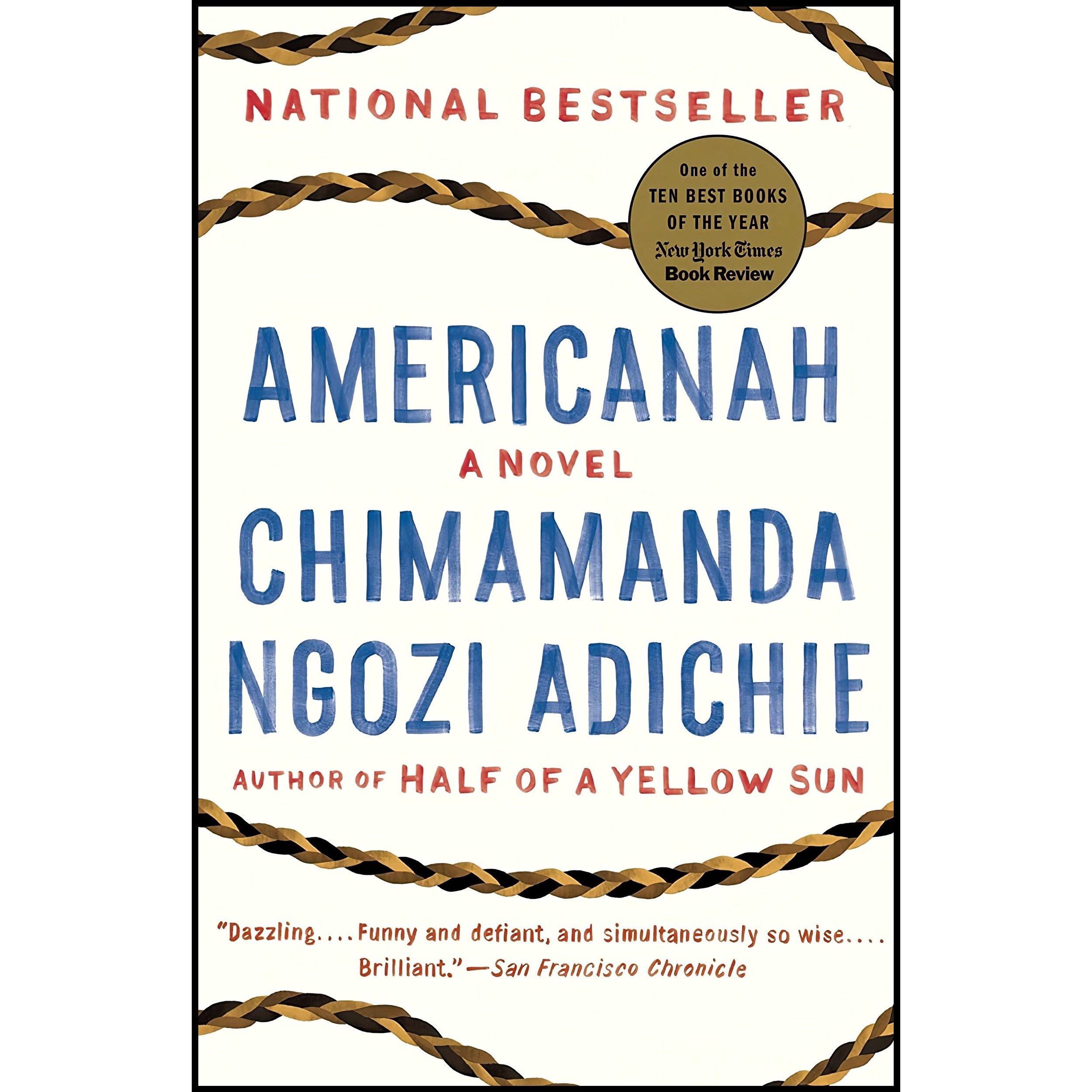 کتاب زبان اصلی Americanah اثر Chimamanda Ngozi Adichie انتشارات Anchor