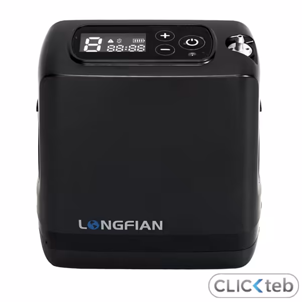 اکسیژن ساز قابل حمل LONGFIAN مدل JAY-1A - پنج لیتری (اورجینال   گارانتی اصلی)