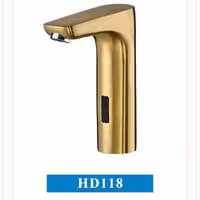 شیر روشویی چشمی بلندا مدل HD118 طلایی (پس کرایه)