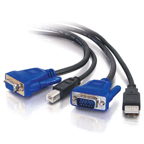 کابل KVM USB به طول 15m