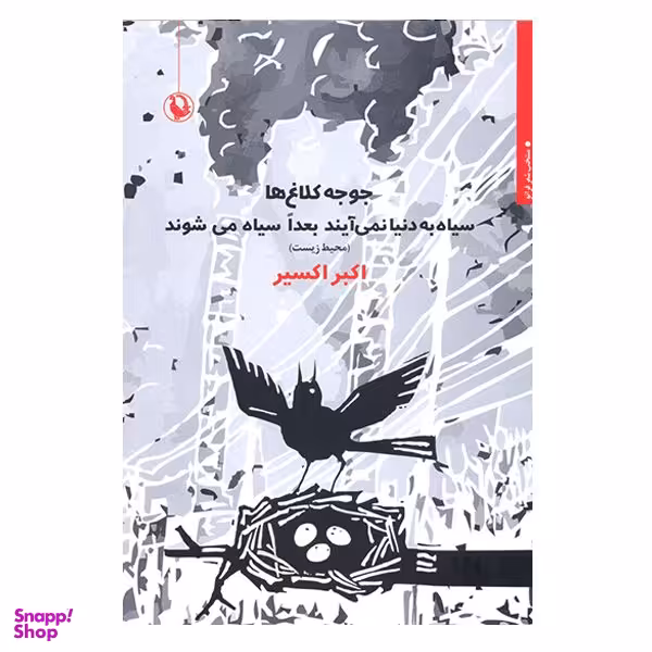 کتاب جوجه کلاغ ها سیاه به دنیا نمی آیند بعدا سیاه می شوند اثر اکبر اکسیر انتشارات  مروارید