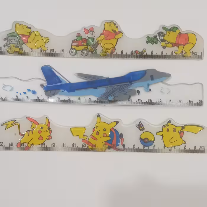 خط کش 20 سانتی متری فانتزی