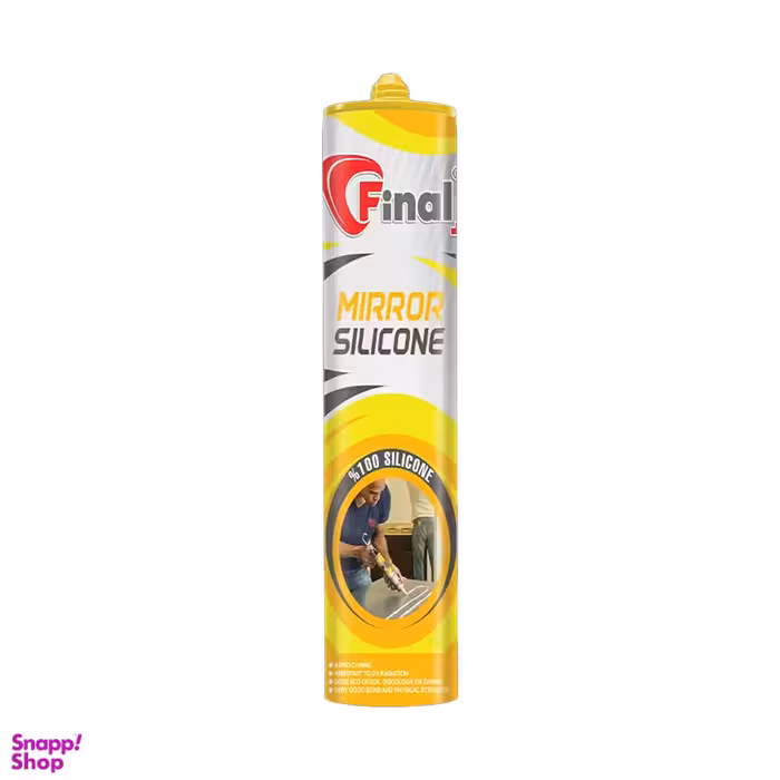 چسب سیلیکون مخصوص آینه فاینال مدل Mirror silicone حجم 310 میلی لیتر