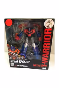 عروسک های اسباب بازی و لوازم جانبی سفید مردانه زنانه T WARRIOR METAL BODY TOY ROBOT ماشین اسپرت Birlik Oyuncak